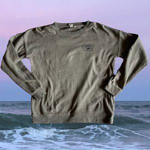 Women's Gray Vans Crewneck